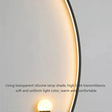 Modern LED Wall Lamp – Minimalist Art Design for Bedroom, Living Room, and Bathroom, Gold/Black